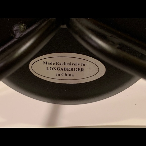 LONGABERGER WR IRON CHRISTMAS TREE CANDLE HOLDER - Picture 7 of 9